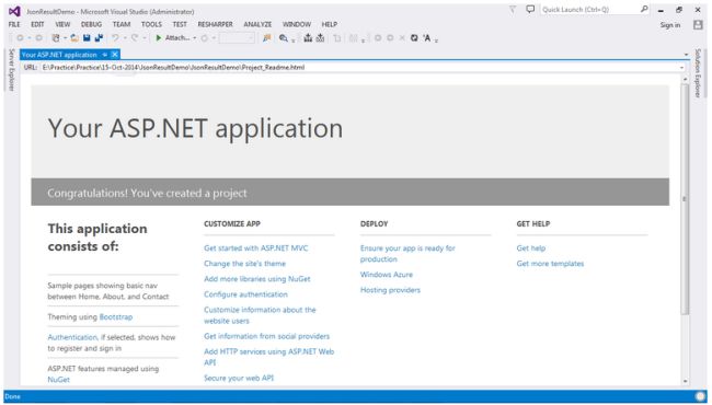 your asp application